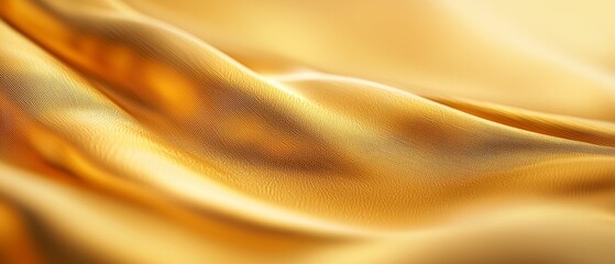  Three blurred images of gold fabric