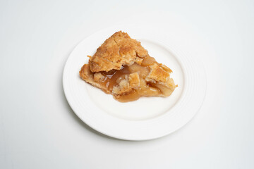 A slice of apple pie