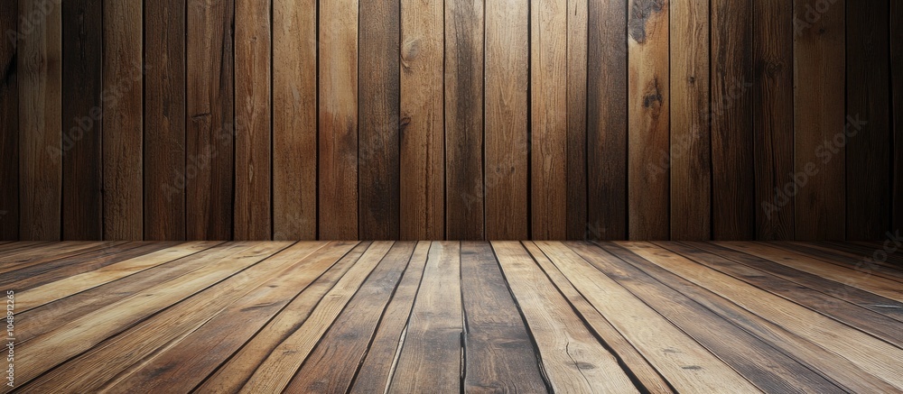 Aufkleber new wooden panels backdrop. with copy space image. place for adding text or design