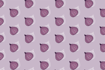 Fig fruit with colorful background