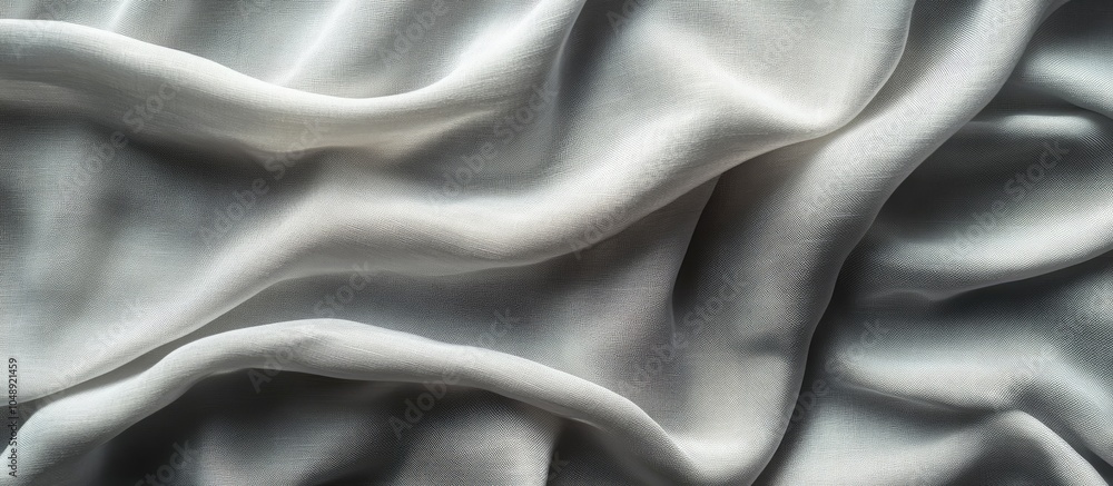 Aufkleber Background light gray linen. with copy space image. Place for adding text or design