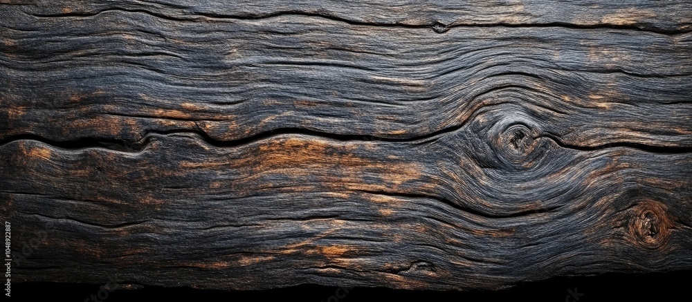 Aufkleber vintage weathered wood texture for design dark horizontal wood background cracked wood texture found