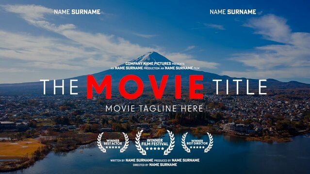 Universal Action Movie Trailer Title Intro