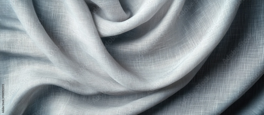 Aufkleber Background light gray linen. with copy space image. Place for adding text or design
