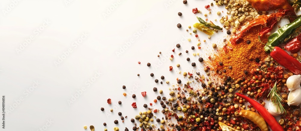 Poster seasonings. with copy space image. place for adding text or design