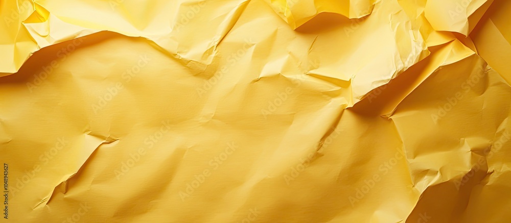 Fototapete background of yellow paper. with copy space image. place for adding text or design