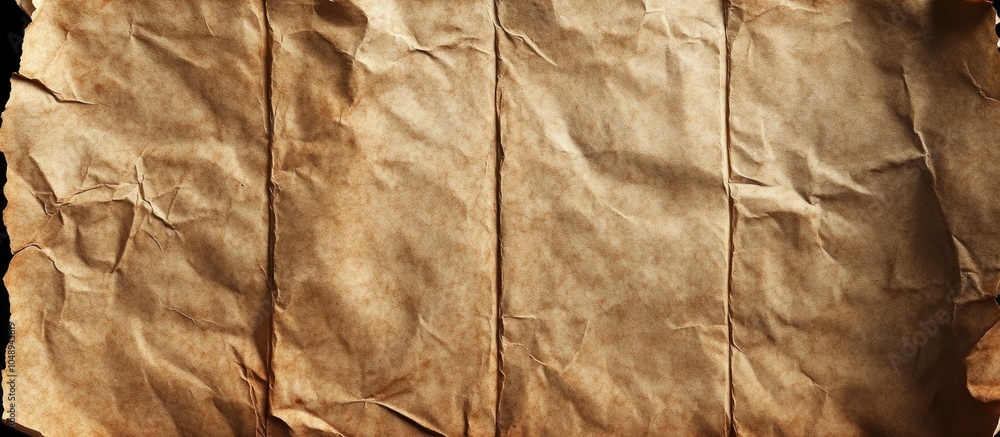Aufkleber brown old paper blank page can serve as a space for your text or copyspace