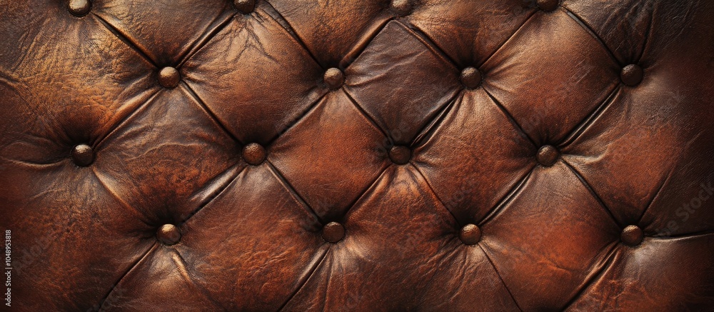 Aufkleber Authentic leather texture background. with copy space image. Place for adding text or design