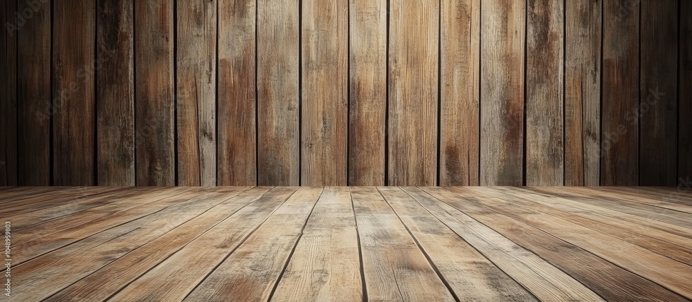 Fototapete wooden backdrop background and texture idea. with copy space image. Place for adding text or design