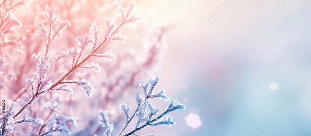 Poster abstract wintry background in soft pastel colors. with copy space image. place for adding text or de