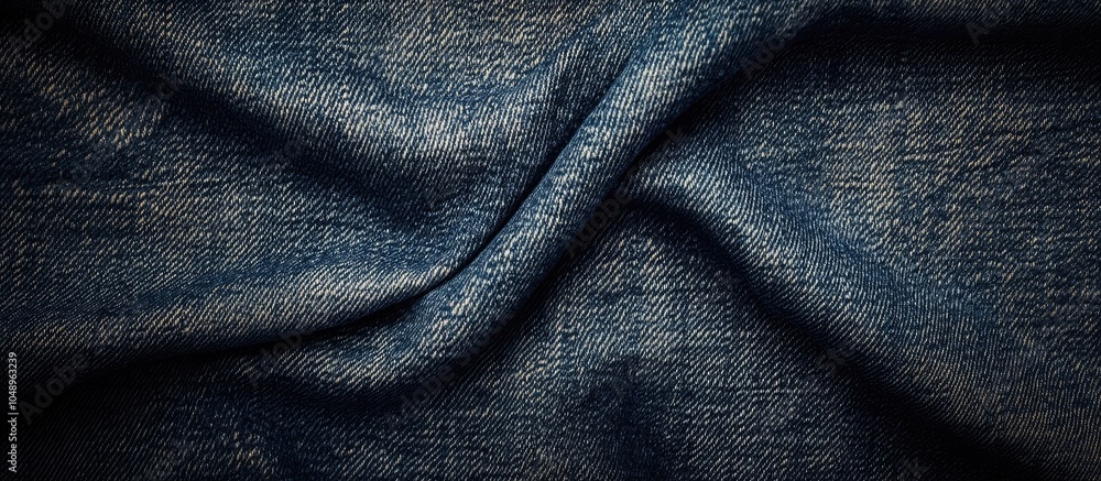 Poster leg jeans denim fabric texture. with copy space image. place for adding text or design