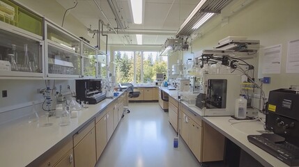 Modern Laboratory with Advanced Equipment