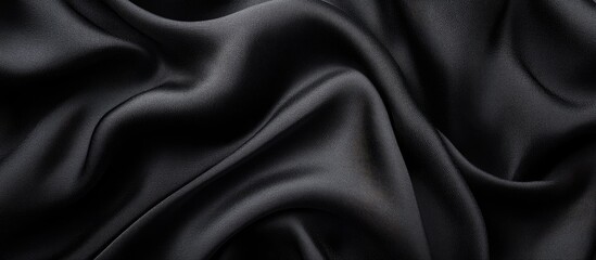 Obraz premium Black textile texture suitable for a background vertical. with copy space image. Place for adding text or design