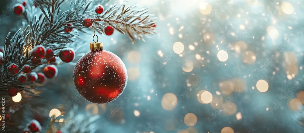 Aufkleber holiday greeting card. with copy space image. place for adding text or design