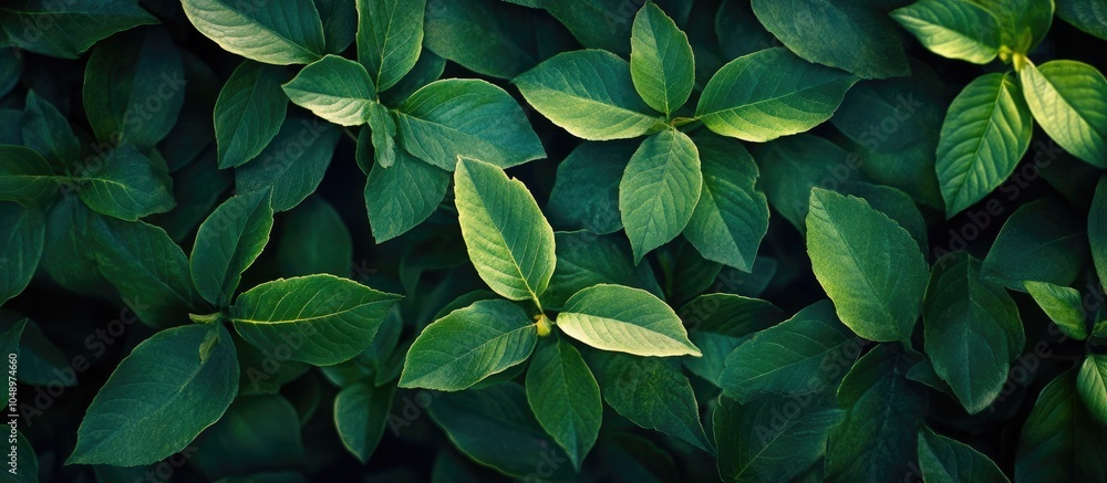 Poster vibrant tree leaves natural backdrop. with copy space image. place for adding text or design
