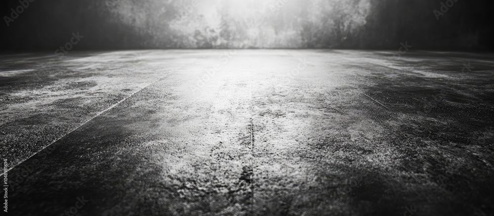 Leinwandbilder black and white textured cement surface floor background. with copy space image. place for adding te