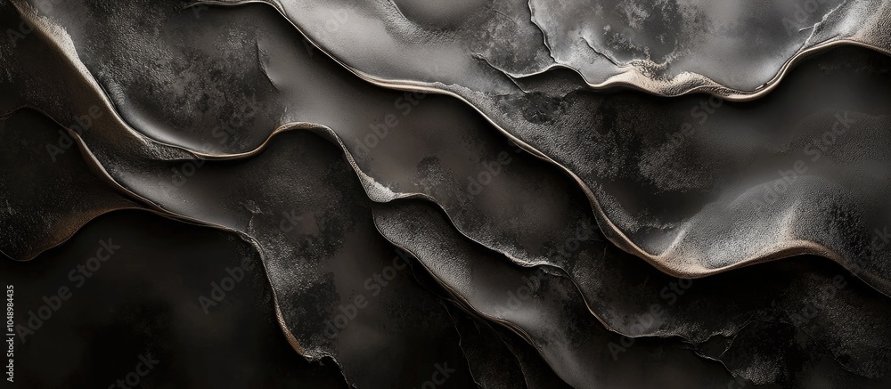 Poster A dark brown and grey abstract background with a black and white texture pattern can be utilized as wallpaper a screen saver a brochure cover page or as a presentation background and it also provid