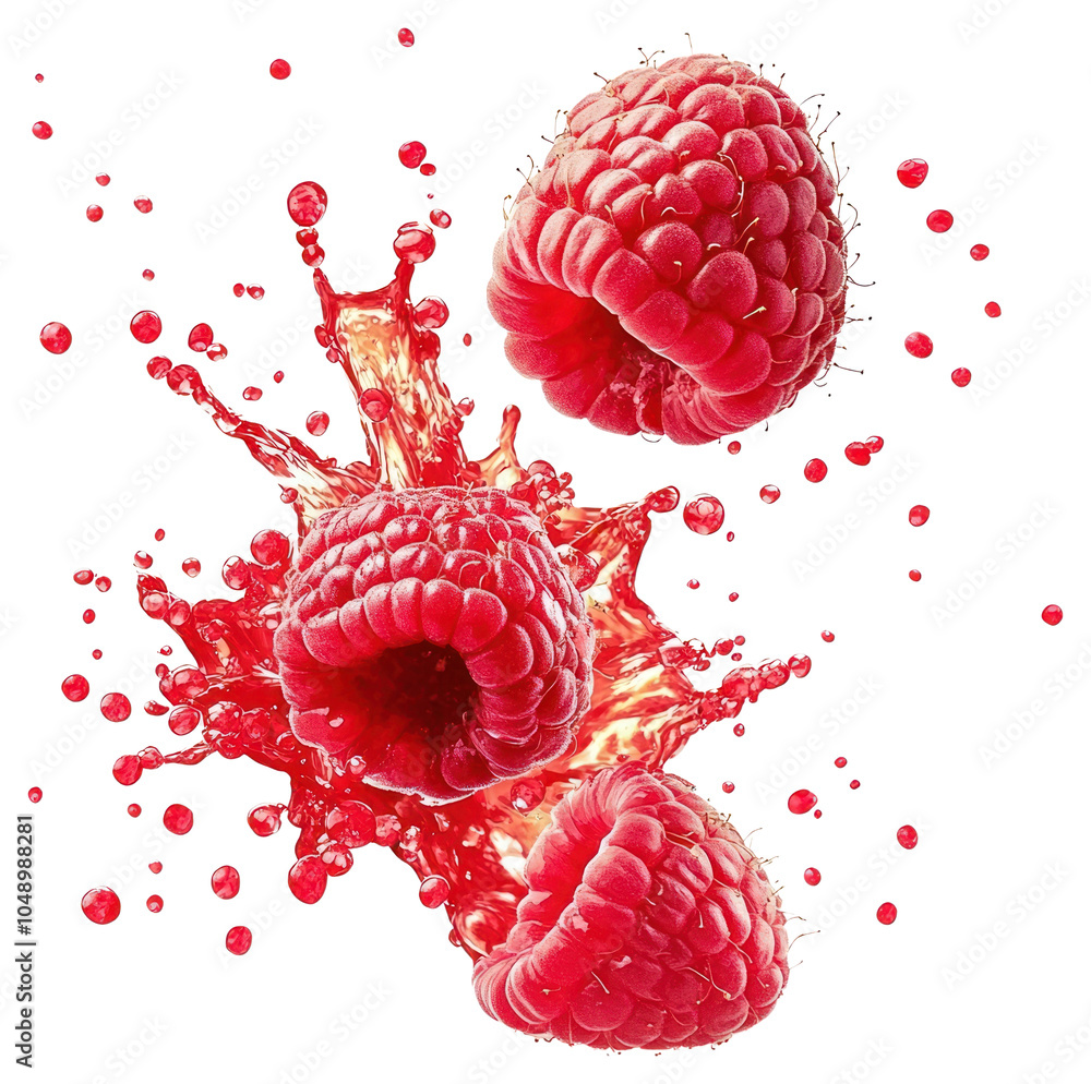 Aufkleber png exploding real 2 raspberries raspberry fruit juice.
