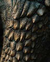 Fototapeta premium Close-Up Textures of Lizard Skin Detail