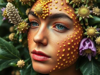 Stunning high-resolution photos of unique
plants that are used for facial rejuvenation in folk medicine.Unique plants