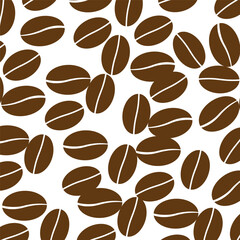 coffee bean background illustration