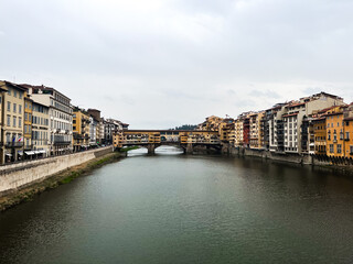 Fototapeta premium European city on the canal