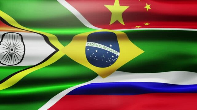 flag of Brix countries