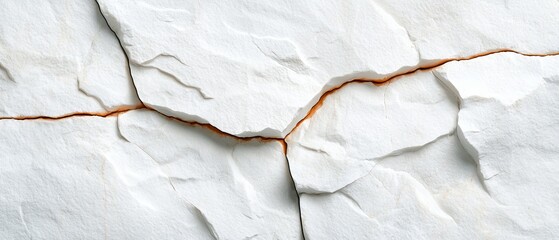 Fototapeta premium one on each side, forming cracks