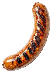 PNG An isolated one beef grilled sausage food background white.