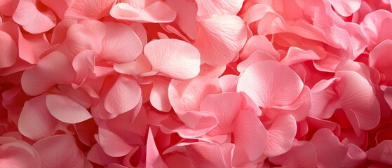 Obraz premium A close-up of numerous pink flowers with petals displaying concentric layers, inwardly revealing inner petals