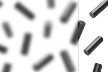 Interface presentation mockup glass effect mockup template