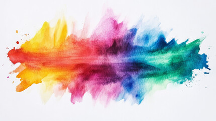 Fototapeta premium A blend of watercolor