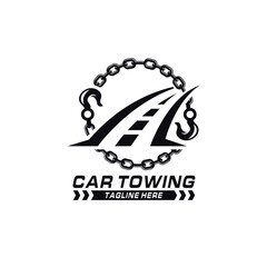car towing and recovery logo