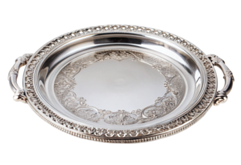 silver ring with diamonds