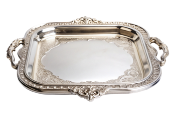 antique silver mirror