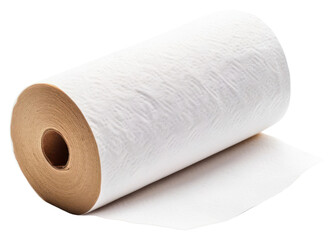 Fototapeta premium PNG Roll of paper towel cylinder tissue white.