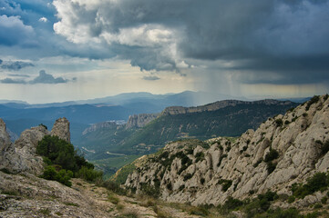 Col de Bertagne im Massif de Sainte Baume in Südfrankreich