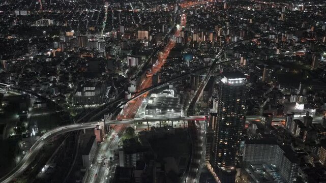 大阪の夜景