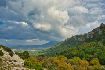 Col de Bertagne im Massif de Sainte Baume in Südfrankreich
