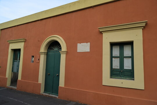 ingrid bergman house in town of san vincenzo, stromboli, sicily, italy