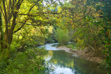 Obraz premium Vallon Sourn in der Provence Verte