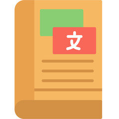 Obraz premium Language Learning Icon