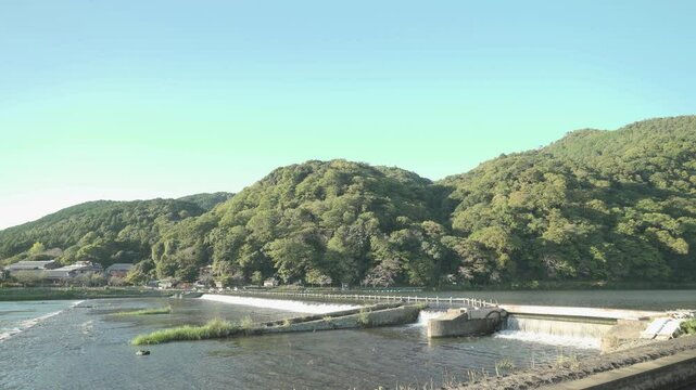 京都の渡月橋