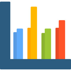 Grouped Bar Chart Icon