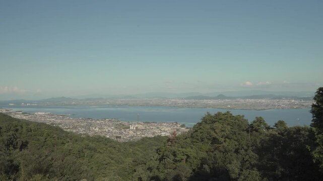 琵琶湖と滋賀の眺望