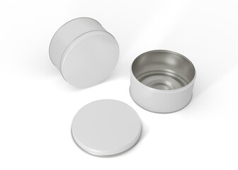 Tin Cookie Box Mockup