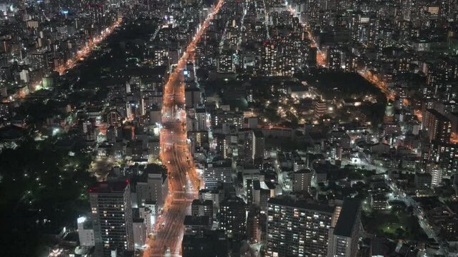 大阪の夜景