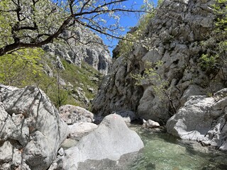 Mala Paklenica Canyon, Seline (Paklenica National Park, Croatia) - Die Schlucht von Mala Paklenica, Seline (Nationalpark, Kroatien) - Kanjon Male Paklenice (Nacionalni park Paklenica, Hrvatska)