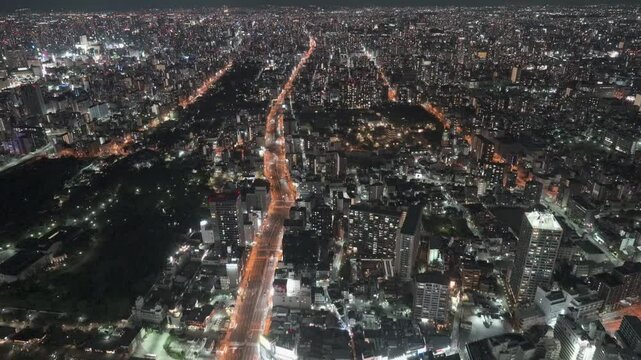 大阪の夜景