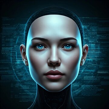 Technology, theme, Artificial, intelligence, mask, cutting, edge, new, Modern, development, Information, future, futuristic, 3d, robot, helmet, technology, space, android, human, alien, science, robot